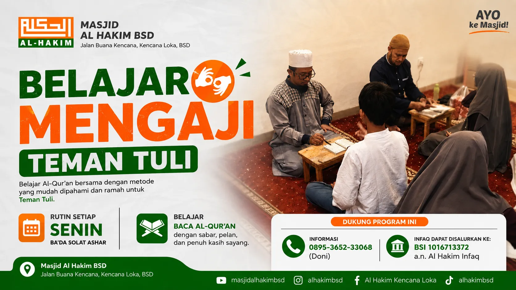 Belajar Mengaji Teman Tuli