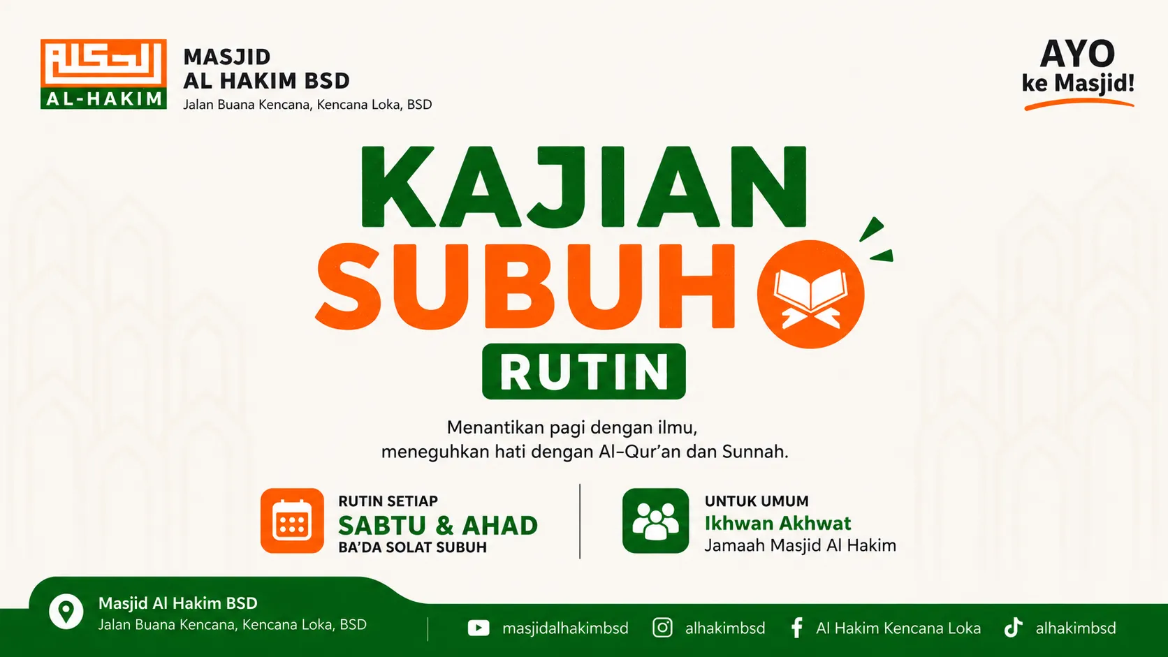 Kajian Subuh Rutin