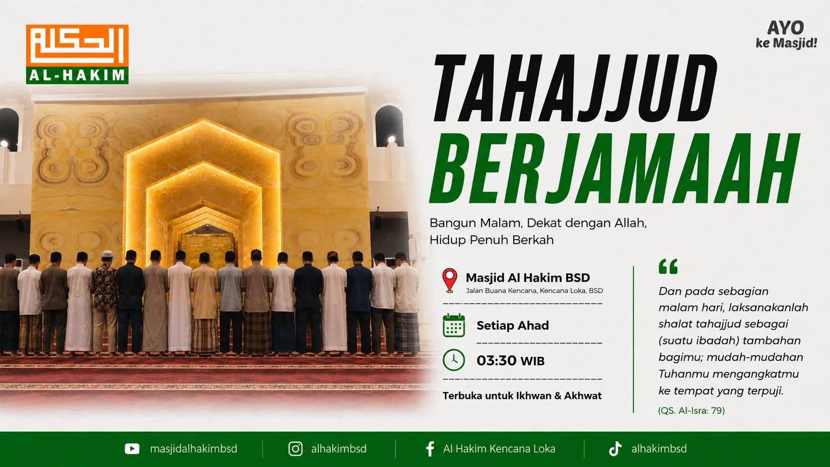 Tahajjud Berjamaah