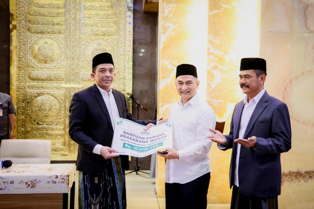 Suasana Peresmian Masjid Al-Hakim BSD